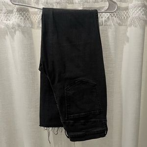 Black skinny madewell jeans